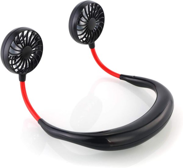 Portable Neck Fan – Hands-Free Rechargeable Cooling Comfort