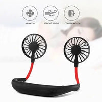 Portable Neck Fan – Hands-Free Rechargeable Cooling Comfort thumbnail 3