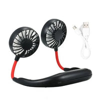 Portable Neck Fan – Hands-Free Rechargeable Cooling Comfort thumbnail 6