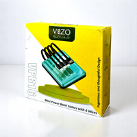 Vizo VPB16 Compact Power Bank – Slim Mirror Design thumbnail 5