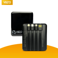Vizo VPB16 Compact Power Bank – Slim Mirror Design thumbnail 4