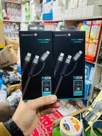 Sabawoon S112 2-in-1 PD 65W Fast Charging Cable thumbnail 2