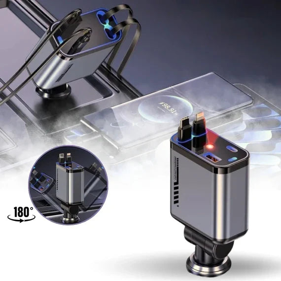 C6 4-in-1 Multi-Functional Car Charger — image 2