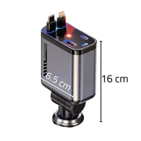 C6 4-in-1 Multi-Functional Car Charger thumbnail 5