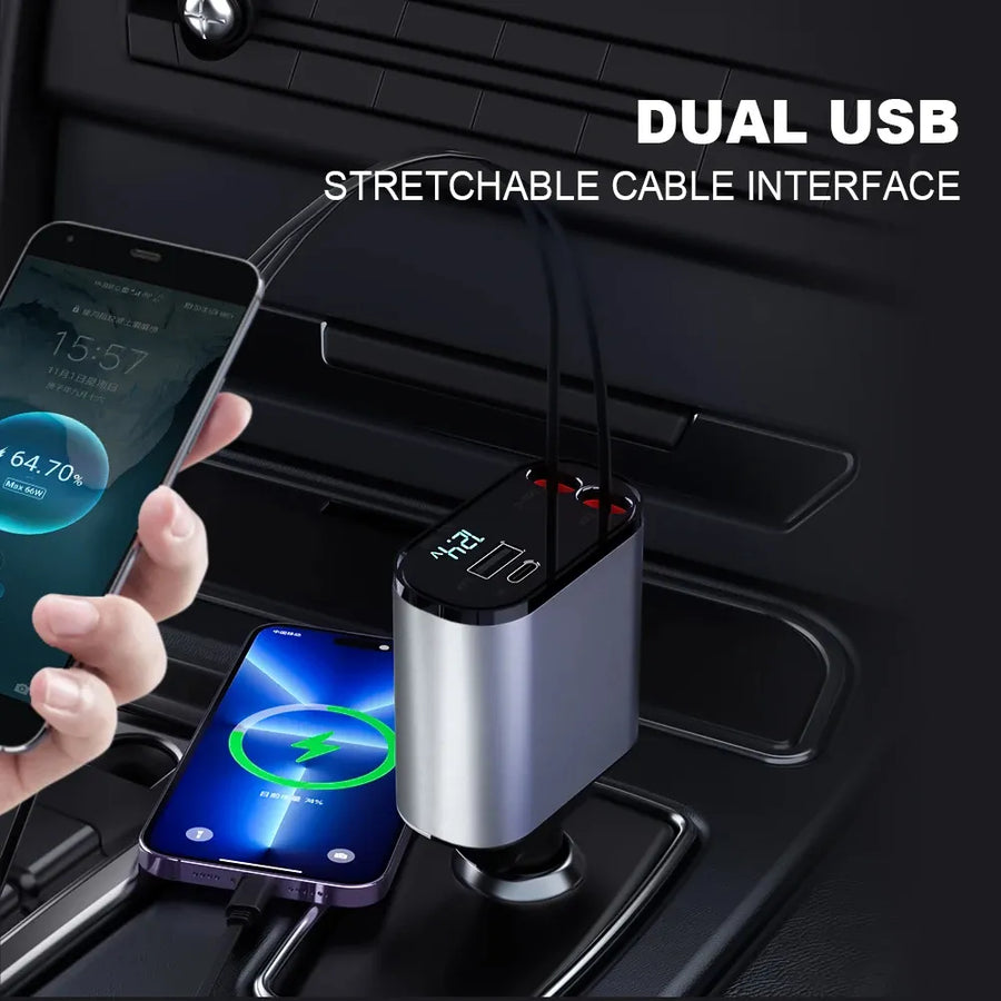 C6 4-in-1 Multi-Functional Car Charger — image 6