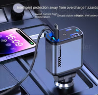 C6 4-in-1 Multi-Functional Car Charger thumbnail 1