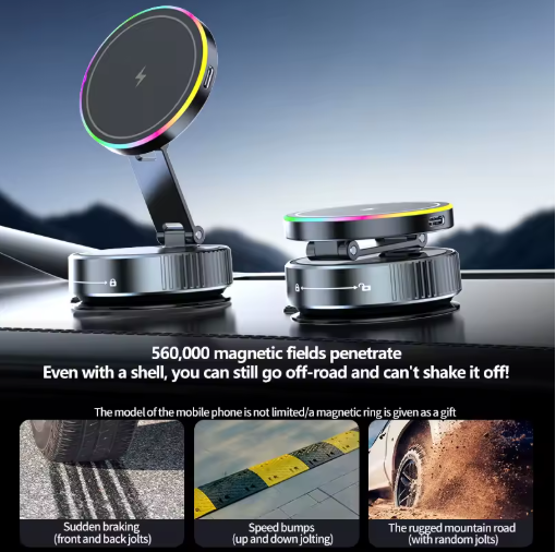 K007 Magnetic Strong Phone Holder – Stable Driving — image 4