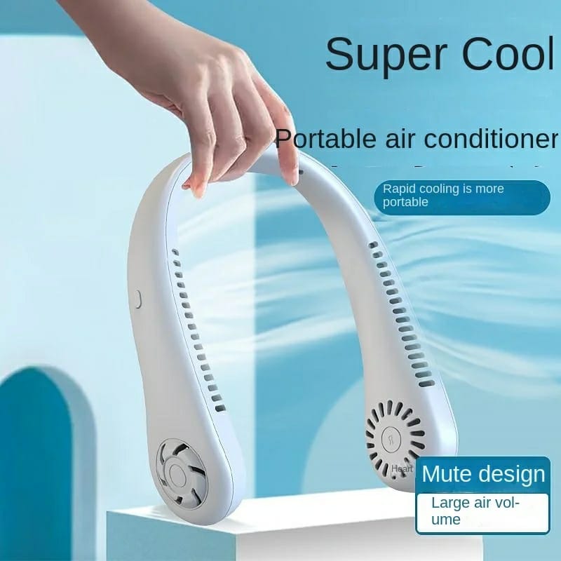Portable USB Neck Fan — 360° Hands-Free Bladeless Cooling for Ultimate Summer Comfort — image 8