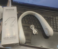 Portable USB Neck Fan — 360° Hands-Free Bladeless Cooling for Ultimate Summer Comfort thumbnail 7