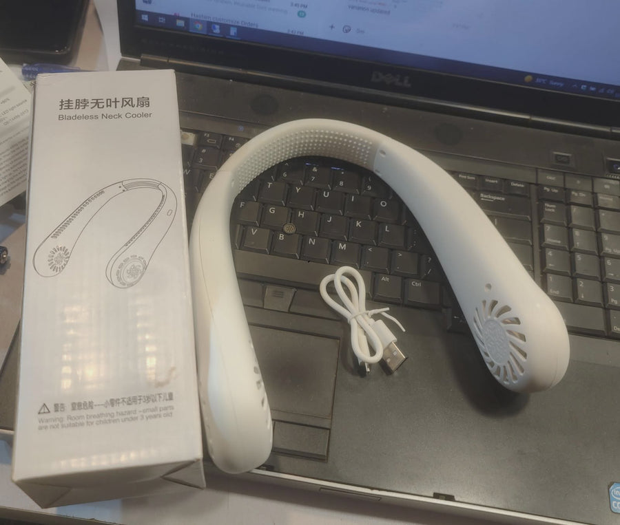 Portable USB Neck Fan — 360° Hands-Free Bladeless Cooling for Ultimate Summer Comfort — image 7