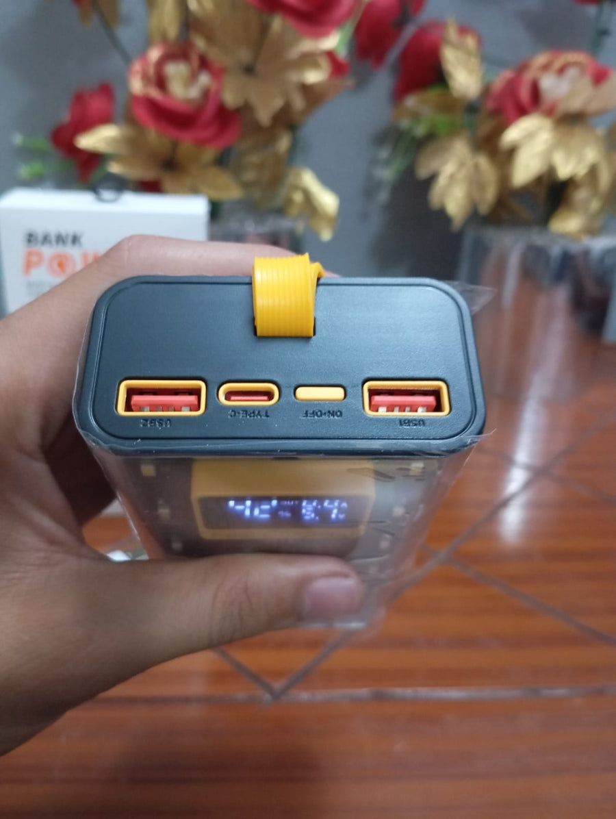 66W Portable 20000mAh Transparent Two-Way Fast Charging Power Bank – 66W Turbo Boost — image 4